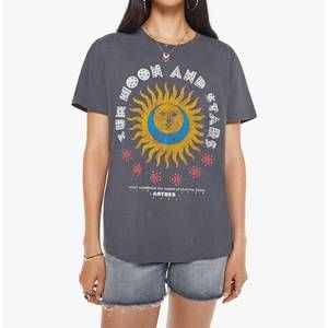 NEW MOTHER the rowdy mother tee in grey